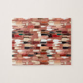 Puzzle Bouteilles de vin, couleurs de terre, arrière - (Horizontal)