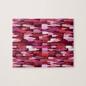 Puzzle Bouteilles de vin, nuances de prune, arrière - pla (Horizontal)