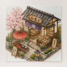 Boutique de Wagashi Aquarelle