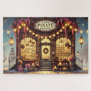 Puzzle Boutique Enchantée de la Dame Pirate sur le Littor
