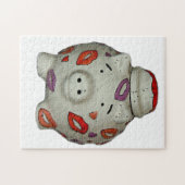 Puzzle Bouton à lèvres adorable (Horizontal)