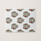 Puzzle Bouton à lèvres adorable (Horizontal)