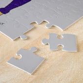 Puzzle bouton de fille rusée (Côté)