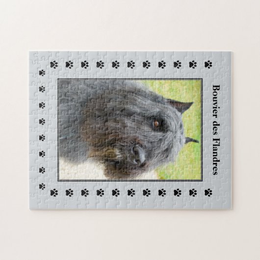 Puzzle Bouvier des Flandres Photo (Horizontal)