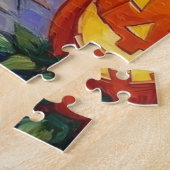 Puzzle Bouvier des Flandres Trick-or-Treating Halloween (Côté)