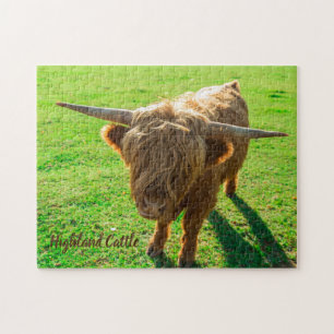 Puzzle bovin de Highland bovin pour animal et amoureux de