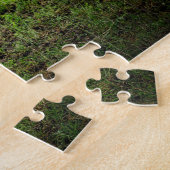 Puzzle Bovins à longues cornes Texas. (Côté)