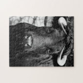 Puzzle Bovins noirs et blancs (Horizontal)