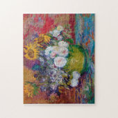Puzzle Bowl avec fleurs, Van Gogh (Vertical)