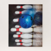 Puzzle Bowling 300 Jeu, Bowling Ball et 10 Pins (Vertical)