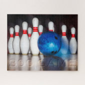 Puzzle Bowling 300 Jeu, Bowling Ball et 10 Pins (Horizontal)
