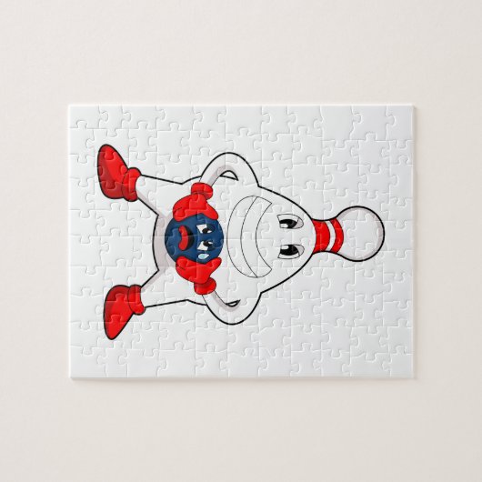 Puzzle Bowling Bowling pin Bowling Bowling (Horizontal)