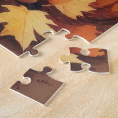 Puzzle Boxe À L'Automne Feuille L'Art Thanksgiving (Côté)