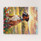 Puzzle Boxer dog (Horizontal)