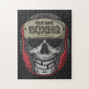 Puzzle Boxer Fight Club Skeleton Boxer Gym