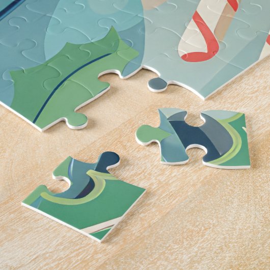 Puzzle Boxer Gîtes : Noël festif (Côté)