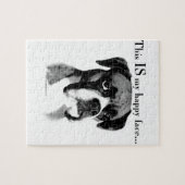 Puzzle Boxer Happy Face (Horizontal)