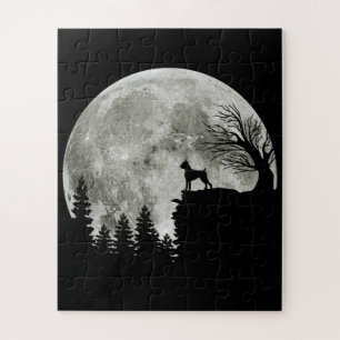 Puzzle Boxer On Mountain Cool Halloween Venin For Her