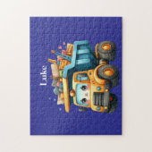 Puzzle Boy's Dump truck (Vertical)