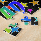 Puzzle "BRAD" Prénom, Amusant "HEUREUX ANNIVERSAIRE" (Côté)