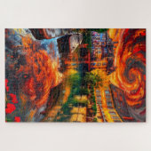 Puzzle Braises de Colmar : Édition Galerie Solar Vortex (Horizontal)