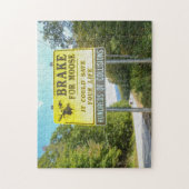 Puzzle Brake for Moose Kancamagus Highway New Hampshire (Vertical)