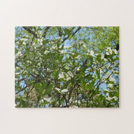 Puzzle Branche of Dogwood Blossoms Spring Trees (Horizontal)