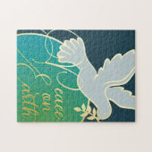 Puzzle Branche Peace on Earth Dove (Horizontal)