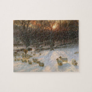 Puzzle Branches alourdies sous la neige