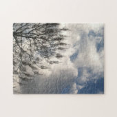 Puzzle Branches dans les nuages (Horizontal)