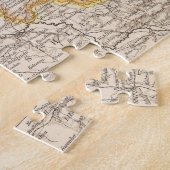 Puzzle Brandenburg, Posen Atlas Map (Côté)
