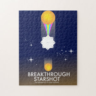 Puzzle Breakthrough Starshot Art Spatial Rétro