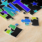 Puzzle "BRENT" Premier nom, "HAPPY BIRTHDAY" (Côté)