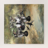Puzzle Bretagne Espagnol, Passion pour les oiseaux (Horizontal)