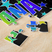 Puzzle "BRIANA" Prénom, "HEUREUX ANNIVERSAIRE" (Côté)