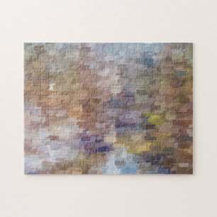 Puzzle Brick automne hiver Abstrait