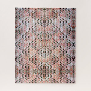 Puzzle - Brick Kaleidoscope Patroon Legpuzzel