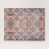 Puzzle - Brick Kaleidoscope Patroon Legpuzzel (Horizontaal)