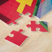 Puzzle Bricktopia : Paysage urbain futuriste3 (Côté)