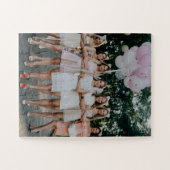 Puzzle Bride's Besties Mariage Bridesmaids do-it-yourself (Horizontal)