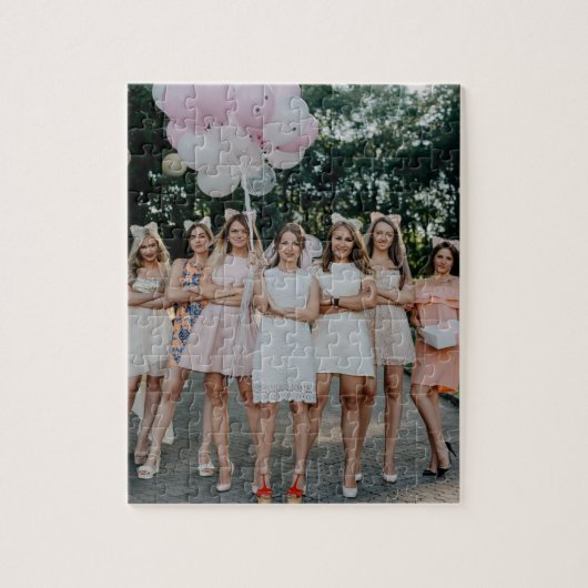 Puzzle Bride's Besties Mariage Bridesmaids do-it-yourself (Vertical)