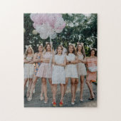 Puzzle Bride's Besties Mariage Bridesmaids do-it-yourself (Vertical)