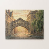 Puzzle Bridge of Sighs in Oxford University  (Horizontal)
