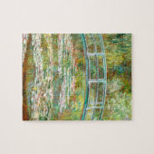 Puzzle Bridge over a Pond of Water Lilies by Claude Monet (Horizontal)