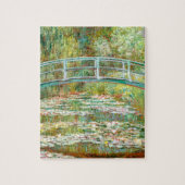 Puzzle Bridge over a Pond of Water Lilies by Claude Monet (Vertical)