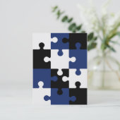 Puzzle Briefkaart (Staand voorkant)