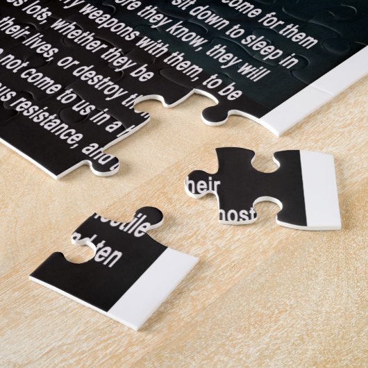 Puzzle Brigham Young sur des armes à feu (Côté)