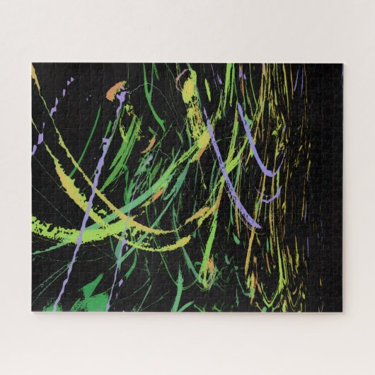 Puzzle Bright Abstract Waves (Horizontal)