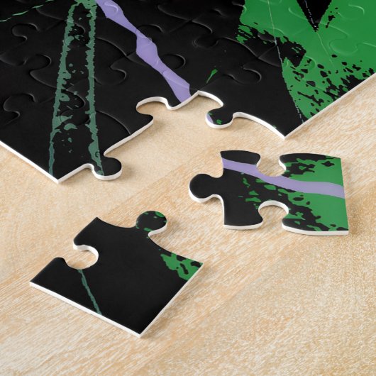 Puzzle Bright Abstract Waves (Côté)