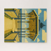 Puzzle Brighton Bandstand - Art de l'architecture côtière (Horizontal)